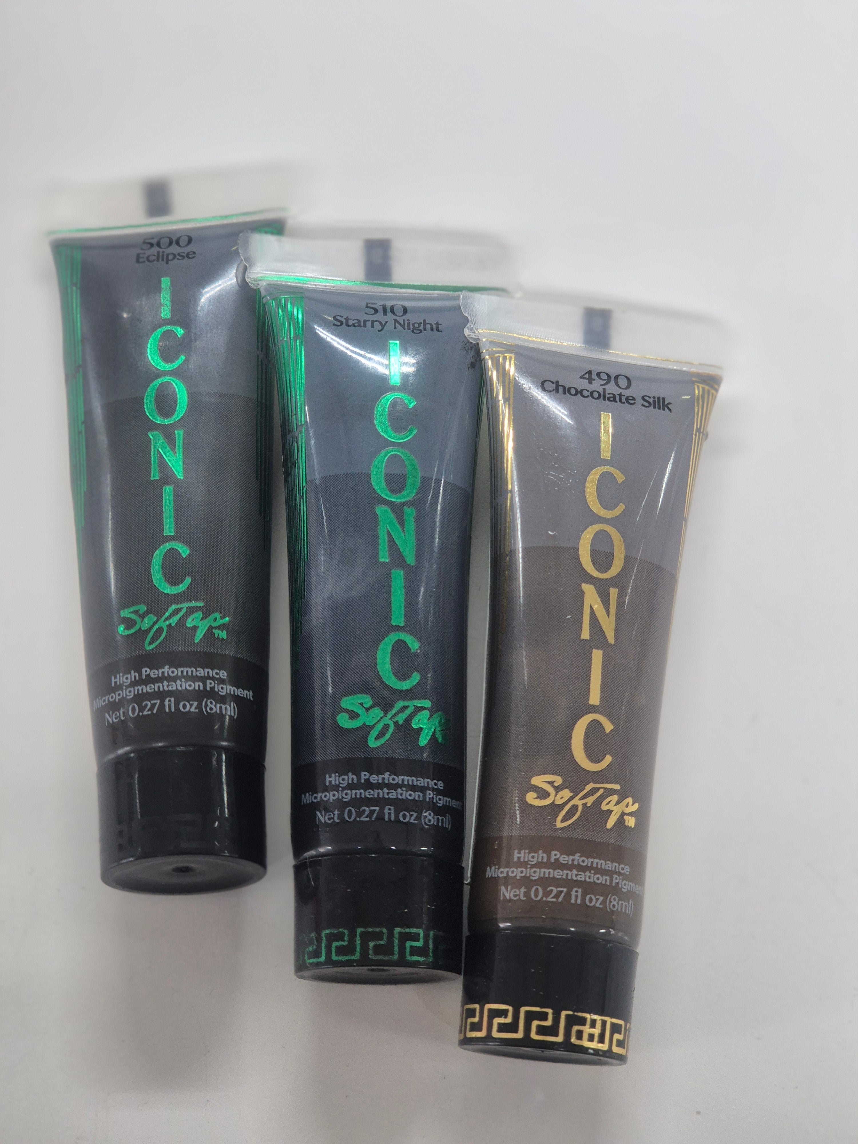 KIT EYELINER/SOPRACCIGLIA DARK BRUNETTE ICONIC 3 PIGMENTI